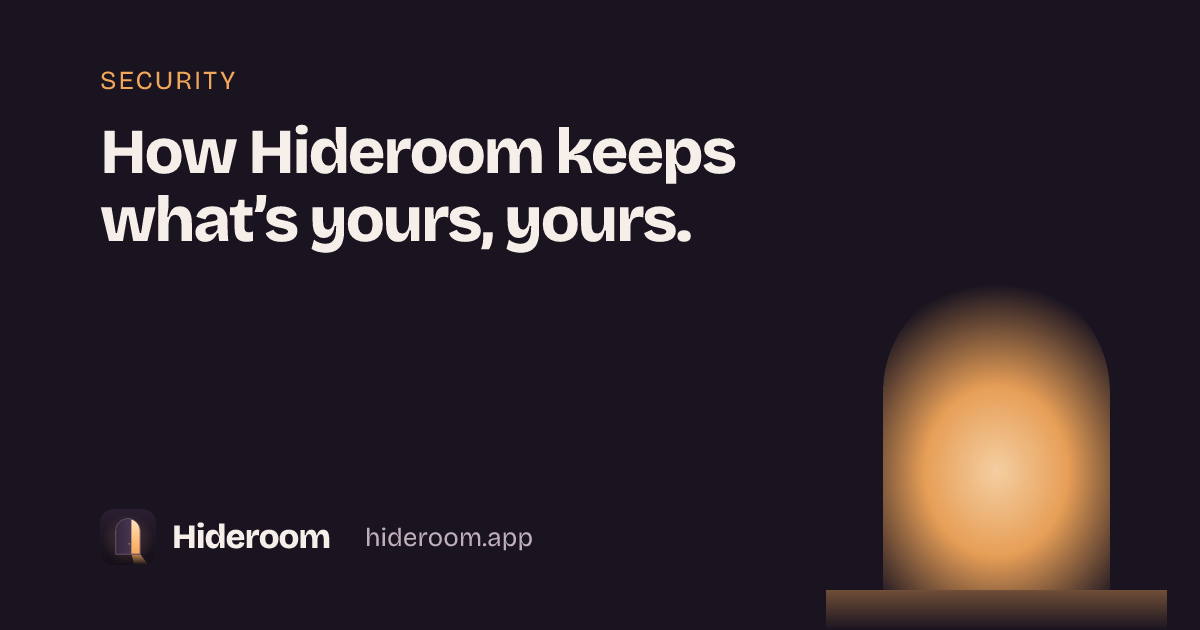 Hideroom: I read 470 angry reviews of photo vault apps before building one. The biggest fear wasn't 